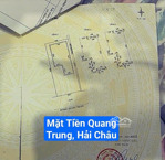 nhà 3 tầng mặt tiền đường 10m5 quang trung, hải châu. s= 230m2 ngang 10m giá: 41 tỷ