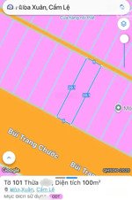 bán đất đường 10m5 bùi trang chước - hoà xuân - giá rẻ nhất khu