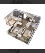 chính chủ bán the paris, vinhomes ocean park: 2pn 61m2 view bể bơi, giá 4.5x tỷ, lh/zl: 