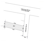 68m song phương - hoài đức đường 3m oto 7 chỗ vào đất cách trục oto tránh chỉ 30m