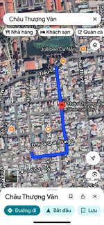 đường châu thượng văn, khu dân trí hoà cường, trung tâm hải châu, đà nẵng, tặng nhà 2 tầng bán đất