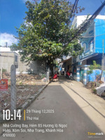 bán gấp đất tại hẻm 85 đường hương lộ ngọc hiệp, nha trang, 3,1 tỷ, 96m2