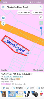 bán đất nền tại xã phước an, nhơn trạch, đồng nai, 4,899 tỷ, 988m2, hàng hiếm giá ưu đãi