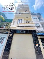 nhà đẹp !! hẻm 6m thông hoà bình và luỹ bán bích (4 x 20m) 3,5 tấm, 4 phòng ngủ, 3 wc,1 sân thượng