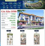 căn góc liền kề ngang 9m, đường d5 - charmora city sun nha trang - giá thanh toán sớm chỉ 13ty250
