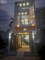 Nhà 4,5×18 đúc 2 lầu đường nội bộ 10m (cách chợ Bình Chánh 9km)