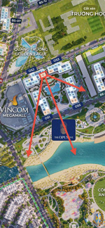 căn độc quyền 3pn dt lớn 110m2 the opus one os2 view trực diện hồ bơi vô cực + pháo hoa