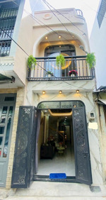 hẻm ô tô 6 mét thông- 3 phòng ngủ- mái đúc- đủ nội thất- đg huỳnh văn nghệ- tân bình- gò vấp