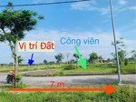 đất đối diện công viên gần đại công trình vsip 7m ngang giá tốt