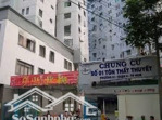 cho thuê chung cư tôn thất thuyết, q. 4, số 1 tôn thất thuyết, diện tích 60m², 2pn, thoáng mát