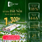 bán đất nền mặt tiền tl44a, sát gold coast vũng tàu, giá từ 25tr/m²