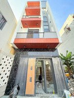 nhà xây mới 4 tầng kèm full nội thất mới - 63m2 - đ oto - 4pn tam phú thủ đức