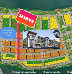 căn biệt thự song lập d1812 gần mặt sông trục đường thông giá cđt không chênh - sun nha trang