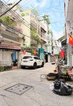 nhà hẻm oto đoàn thị điểm, khu vip p.1 phú nhuận. nhà 4 tầng 57m2, sổ vuông a4