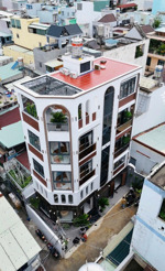 siêu phẩm góc hai mặt tiền siêu đẹp - có thang máy - ngang rộng 6m - 5 tầng - full nội thất