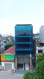 (mặt phố) bờ sông tô lịch_ toà văn phòng 8tầng_ xây mới 180/200m_ mt 8.5m_ lô góc_ 1 mặt phố +1 ngõ