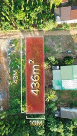 bán đất đẹp tại đường b5, xã cư ebur, buôn ma thuột, đắk lắk, 2,25 tỷ, 10x43m 70 m2 thổ cư