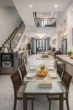 nhà đẹp 4 tầng , ngay chợ tân mỹ , 90m2 ( 5 x 18 ) , tặng nội thất cao cấp , đường nhự 10m ; 14 tỷ.