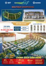 bán nhà liền kề 5 tầng - trục đường chính d15, 27m tại charmora city dtích: 225m giá: 29,885 tỷ,