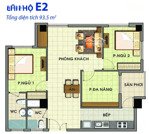 cần bán căn hộ chung cư 95m , 3pn , 2 toilet nhà đẹp rộng view sông giá 2,6tỷ lh 