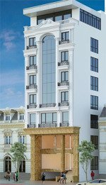 cho thuê tòa văn phòng 9 tầng mặt phố vũ tông phan. dt 105m2, mt 9,2m. giá 120 triệu/tháng