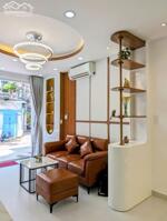 Hồ Biểu Chánh,Phú Nhuận, mới đón tết, 3 Tầng, 75m2 DTsd, hẻm 6m, vài bước ra HXH, 5.95 Tỷ