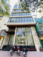 cho thuê nguyên căn hoàng ngân- nguyễn thị định: 140m²x 7t+ hầm mt: 7m, đủ pccc. giá thuê 90tr/th