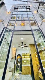 bán nhà huỳnh văn bánh 17.9m2 3 tầng - 4.68 tỷ - nhà mới tinh full nội thất trung tâm phú nhuận