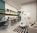 hot! cho thuê officetel lexington diện tích đa dạng từ 33 - 40m2 giá 9 triệu/tháng