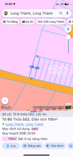 bán đất tại khu nhà ở lộc an, giá siêu hời chỉ với 1,4 tỷ, 110 m2