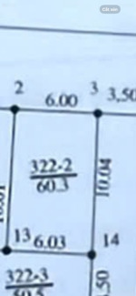 còn lô đất đẹp ấp tre _ kcn quang minh_hà nội + lô 1 (góc): 60m2 - mt6m.đường 5m. full