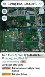 deal vip! chỉ 800tỷ sở hữu hơn 48ha đất ven sông vàm cỏ, bến lức long an và cơ hội logistics cụm cn