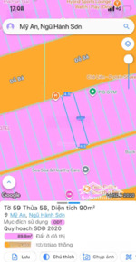 cặp đất liền kề đường 10m5 đỗ bá, mỹ an, ngũ hành sơn, đà nẵng, khu phố tây an thượng, sát bãi tắm