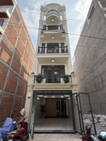 giá : 7 tỷ 600 - nhà hxh 8m ngay tây lân - 72m2 ( 5 tầng ) 4 pn, 5 wc, có thang máy.