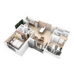 chung cư ecopark - 79.39m2 sd giá chỉ 65 triệu/m2 full nội thất. lh 