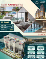 studio view biển tầng trung đẹp khu b1.08 hàng độc quyền, (đã bao gồm vat và pbt), thêm ck 15%