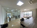 văn phòng 50m2 mặt phố lớn view hồ trần điền, nhiều cửa sổ thoáng, sẵn sàn gỗ - giá 9tr