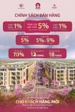 bán nhanh a1 - 12 nhà phố liền kề 5 tầng, 80m2 tại fujisan đông triều. giá đầu tư