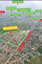 đất mặt đường ql 10, licogi uông bí, cách đường 10 làn 1km, giá f0 từ chủ đầu tư