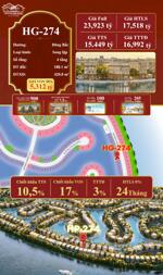  HG-274 – Song lập ven biển, vị trí đẹp Royal Island