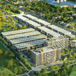 bán liền kề 60m2 xây 4 tầng giá chỉ 3,4 tỷ trục thông dự án himlam central park an hồng hải phòng.