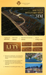 song lập view sông công viên, giá bằng 1/3 vin cần giờ chỉ có ở gold coast vũng tàu, giá tốt