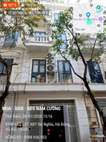 bán liền kề nam cường 100m2 - 2 mặt đường to - hoàn thiện full 6 tầng - dòng tiền 65tr/tháng