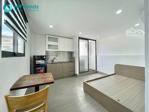studio ban công cực thoáng - full nội thất, máy giặt riêng - gần chợ đo đạc