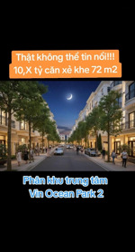 liền kề xẻ khe 72m2 pk san hô giảm giá 40%
