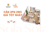 độc quyền căn 2pn, 2wc 54m2 toà g1 giá 4,2 tỷ tại sola park - vinhomes smart city lh: 