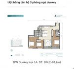 3pn3wc duokey 104m2 duy nhất thiện chí bán