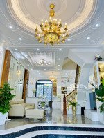 mặt tiền hẻm kinh doanh 12m - siêu phẩm nhà xây mới như cung điện - 85m2 (5x17m) - 4 tầng lung linh