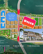 căn boutique shophouse 2 mặt tiền d15xx đường chính kinh doanh rộng 27m giá cđt- sun nha trang