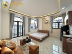 còn một căn studio ban công nằm ngay emart phan văn trị giá chỉ 4tr5/ tháng